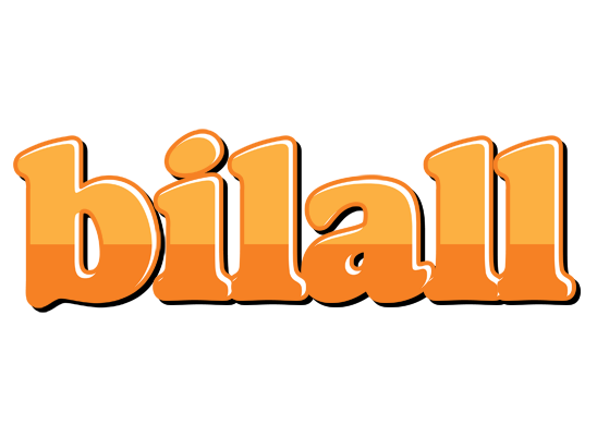 Bilall orange logo