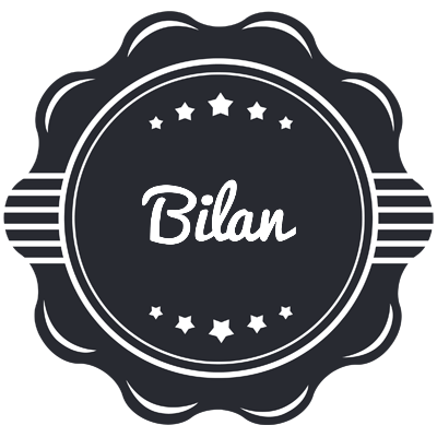 Bilan badge logo