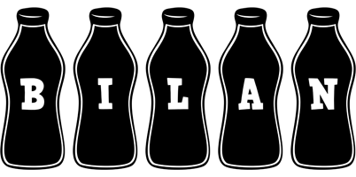 Bilan bottle logo