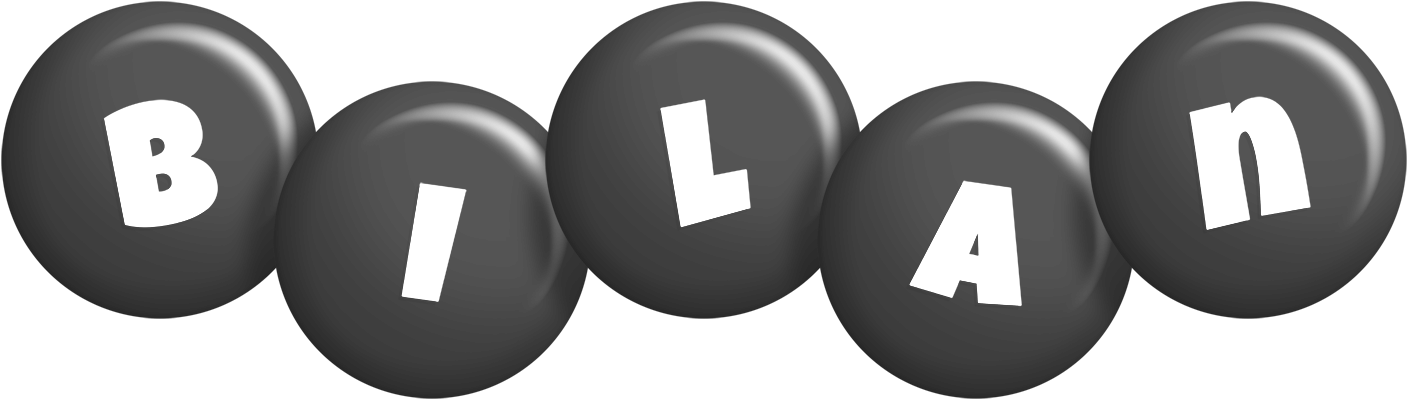 Bilan candy-black logo