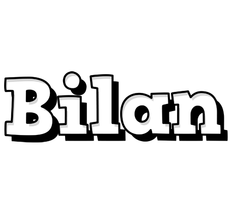 Bilan snowing logo