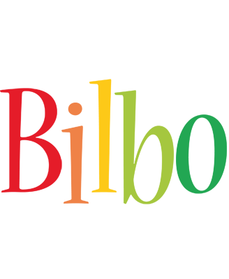 Bilbo birthday logo