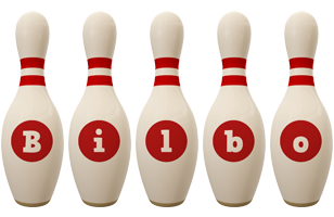 Bilbo bowling-pin logo