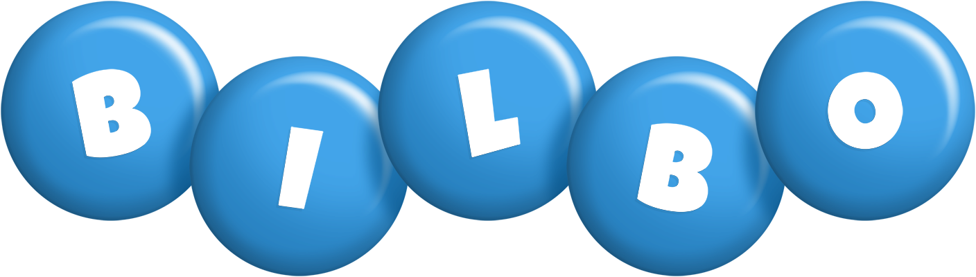Bilbo candy-blue logo