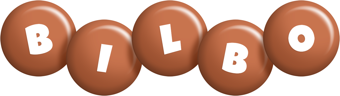 Bilbo candy-brown logo