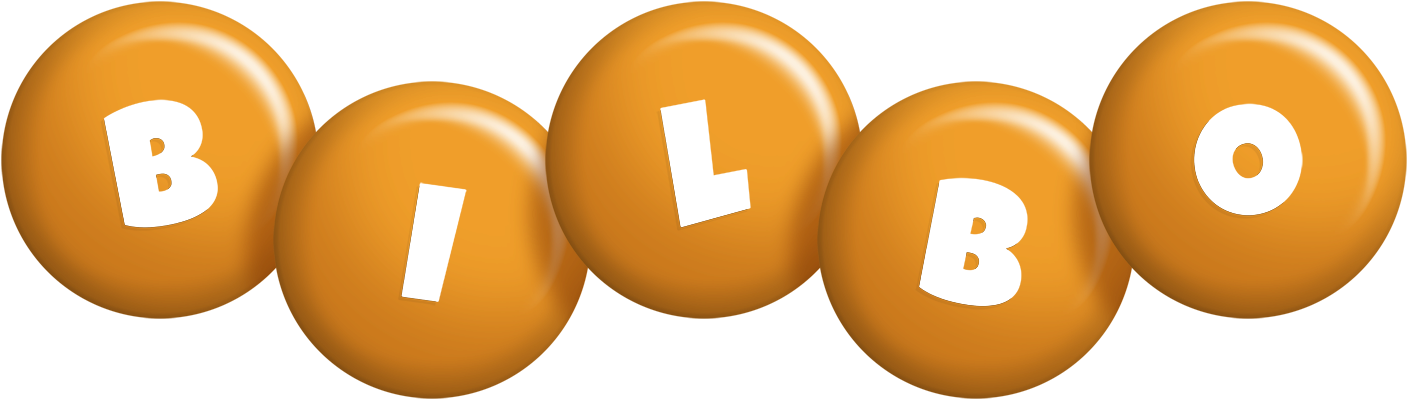 Bilbo candy-orange logo