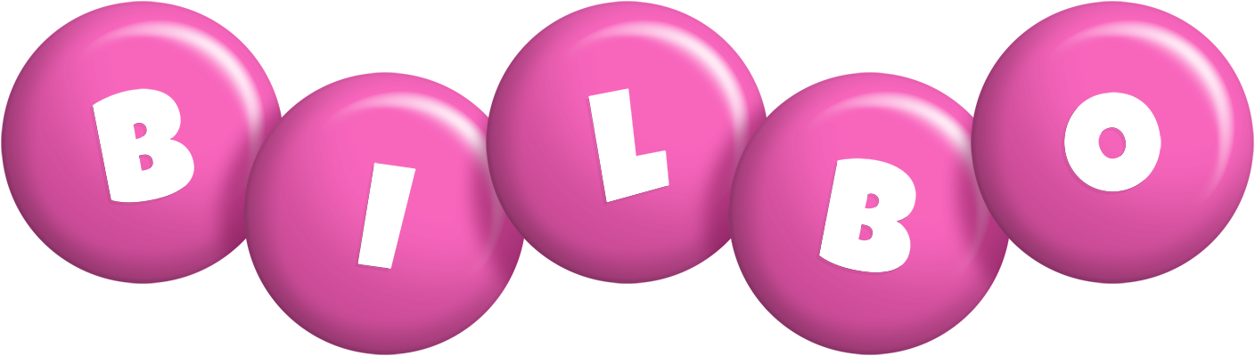 Bilbo candy-pink logo