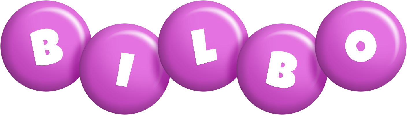 Bilbo candy-purple logo