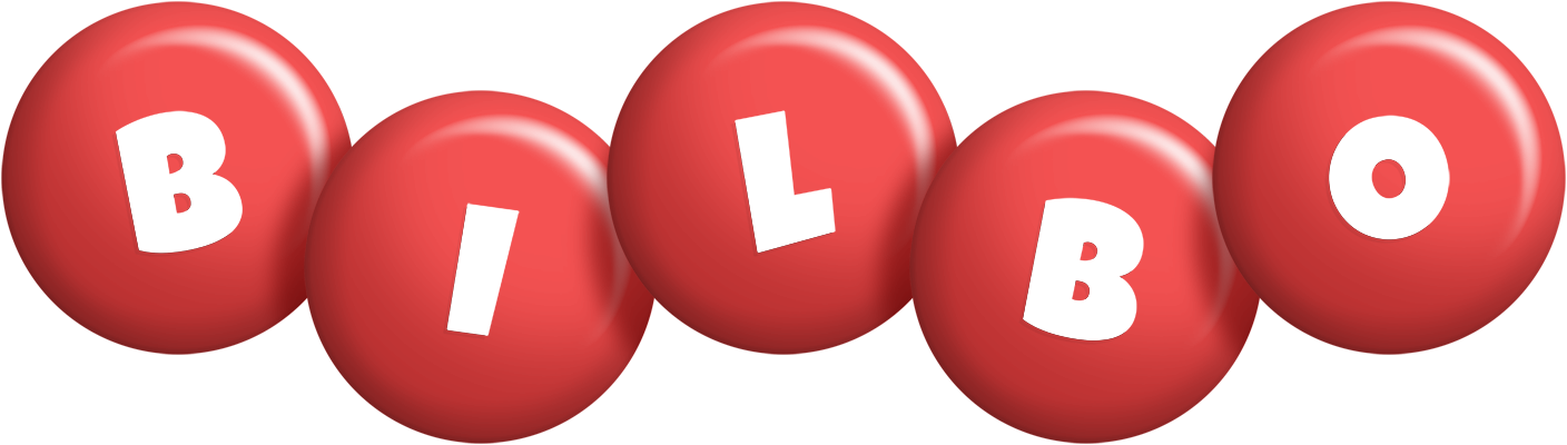 Bilbo candy-red logo