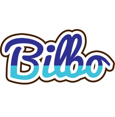 Bilbo raining logo