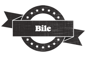 Bile grunge logo