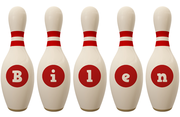 Bilen bowling-pin logo