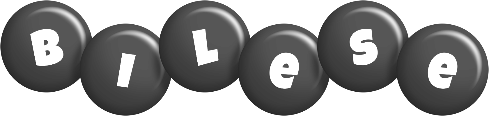Bilese candy-black logo