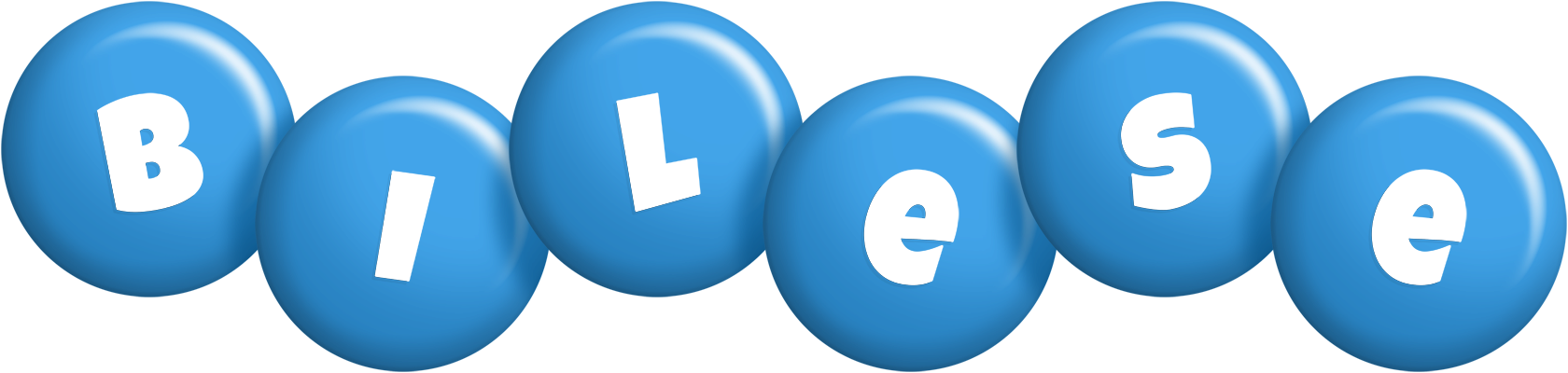 Bilese candy-blue logo