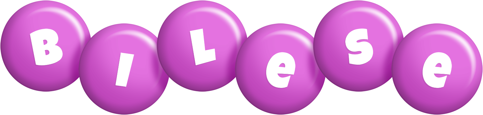 Bilese candy-purple logo