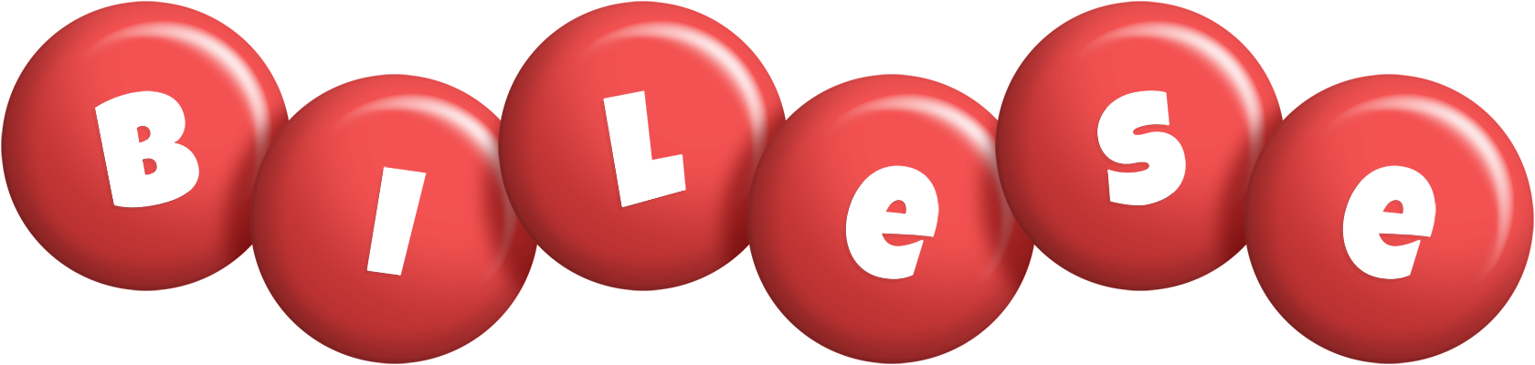 Bilese candy-red logo