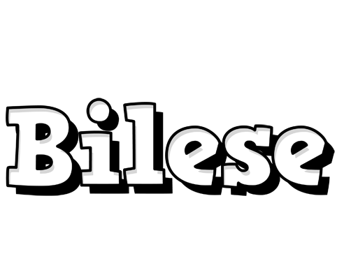 Bilese snowing logo