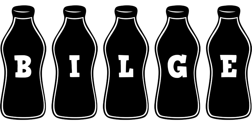 Bilge bottle logo