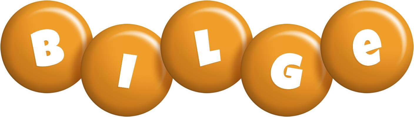 Bilge candy-orange logo