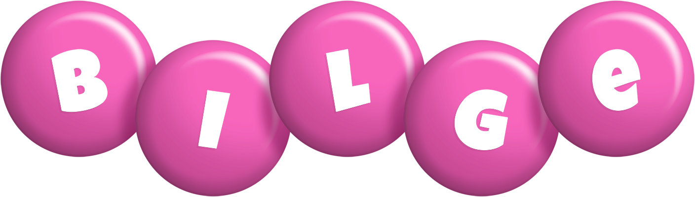 Bilge candy-pink logo