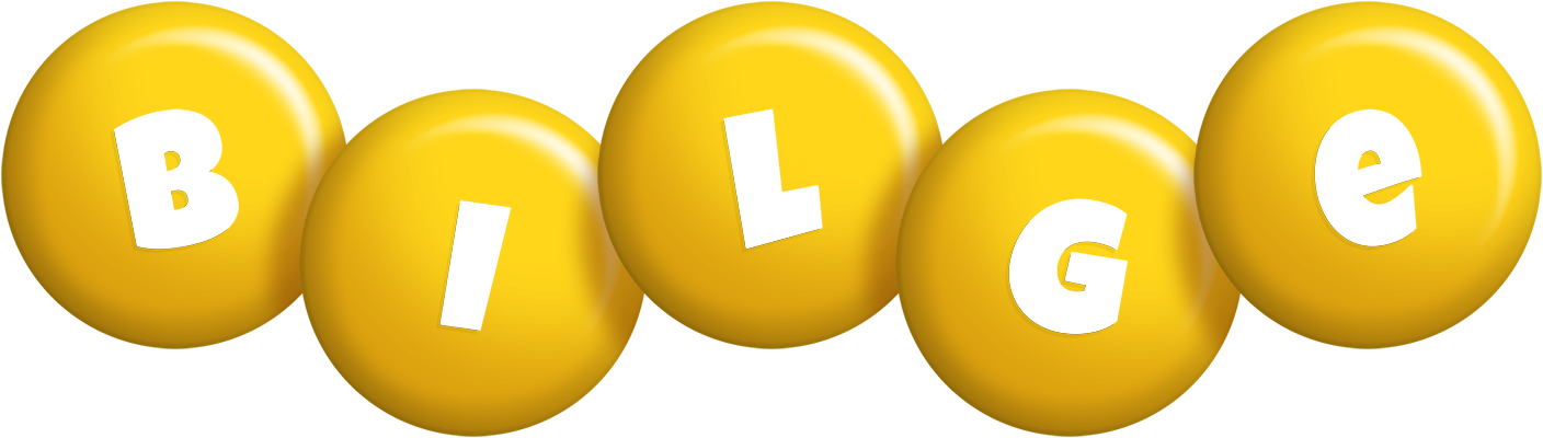 Bilge candy-yellow logo