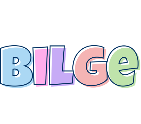 Bilge pastel logo