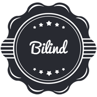 Bilind badge logo