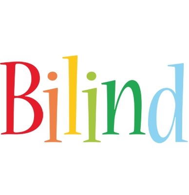 Bilind birthday logo