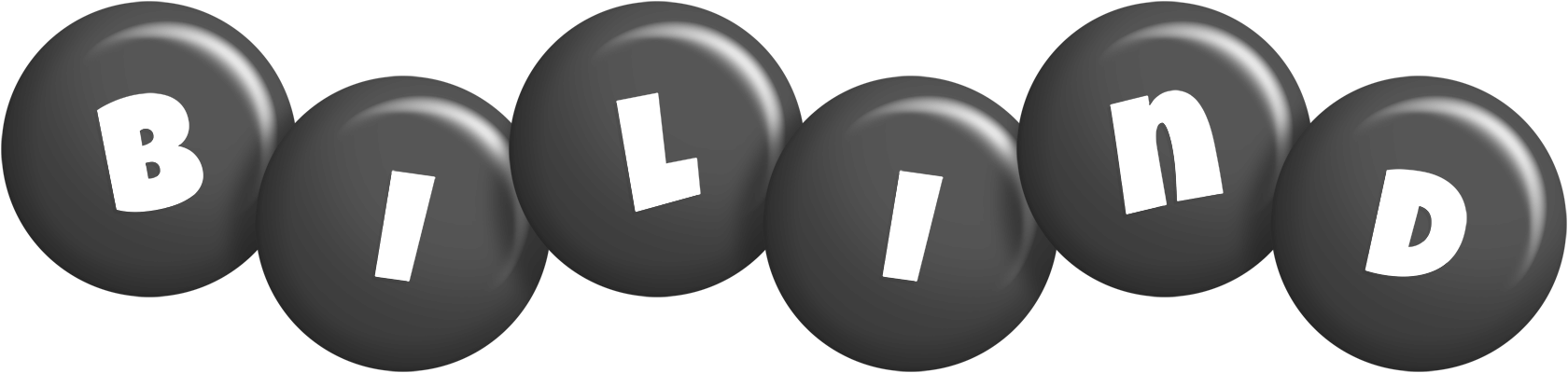Bilind candy-black logo