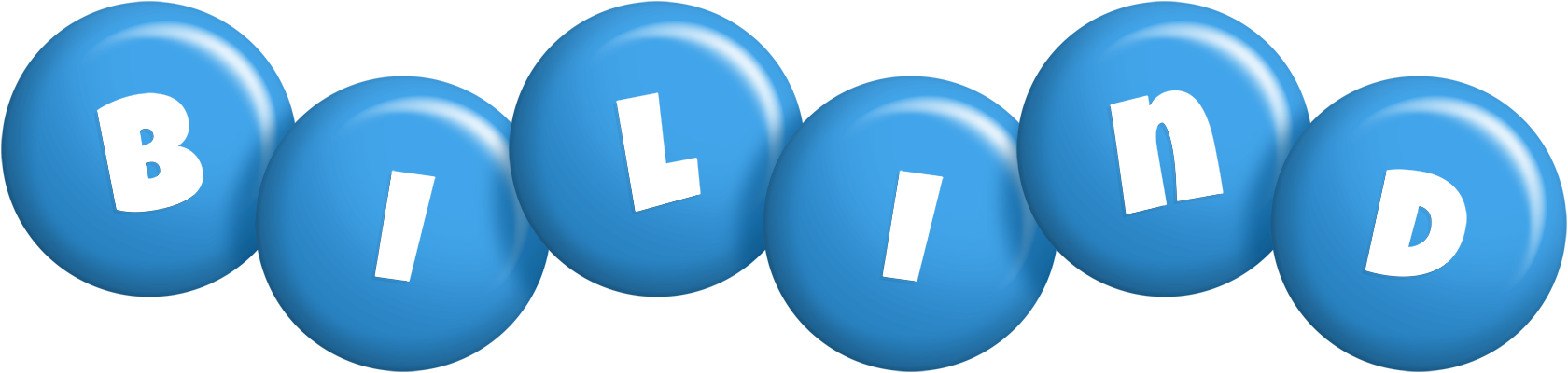 Bilind candy-blue logo