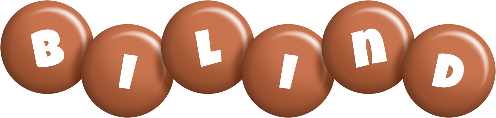 Bilind candy-brown logo