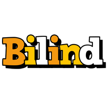 Bilind cartoon logo