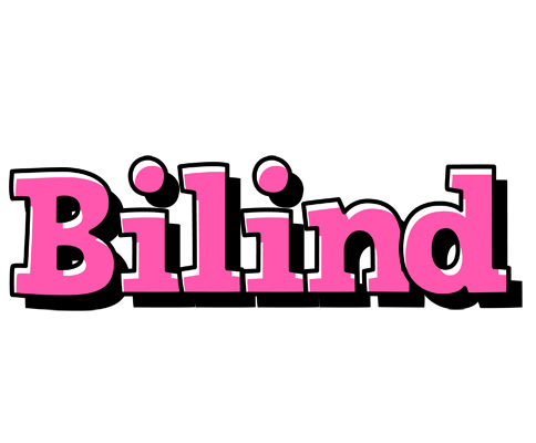 Bilind girlish logo