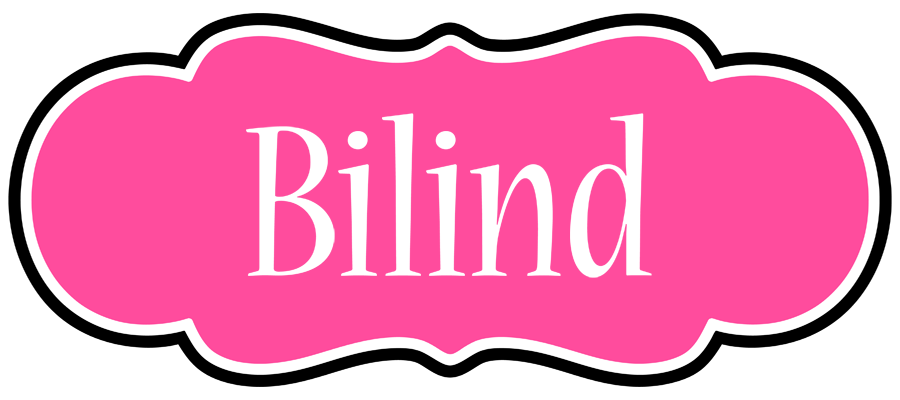 Bilind invitation logo