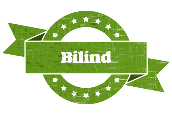 Bilind natural logo