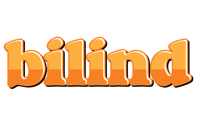 Bilind orange logo