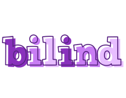 Bilind sensual logo