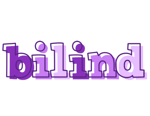 Bilind sensual logo