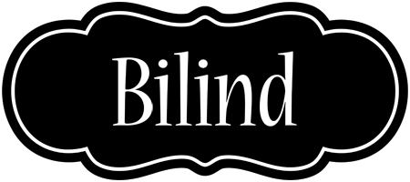 Bilind welcome logo