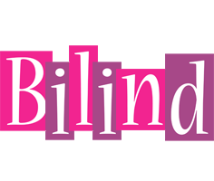 Bilind whine logo