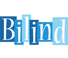 Bilind winter logo