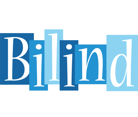 Bilind winter logo
