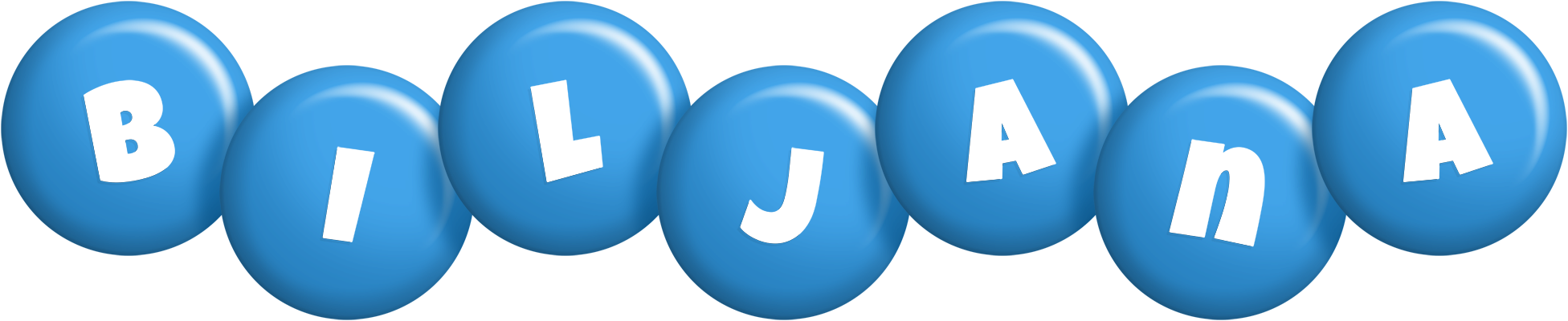 Biljana candy-blue logo