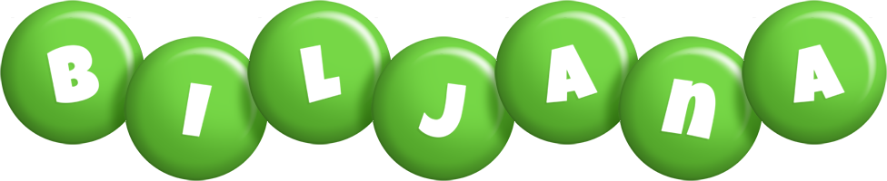 Biljana candy-green logo