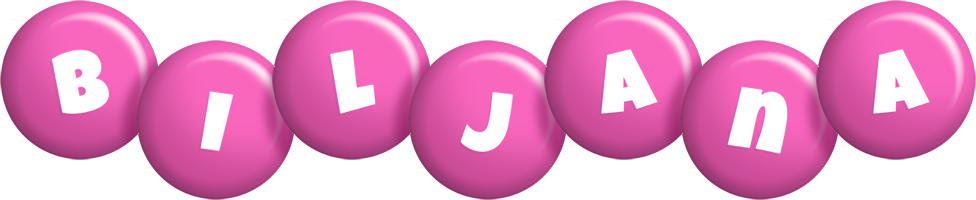 Biljana candy-pink logo