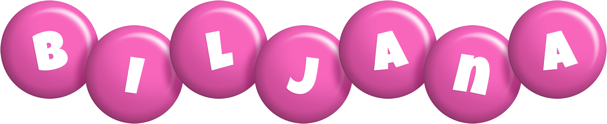 Biljana candy-pink logo