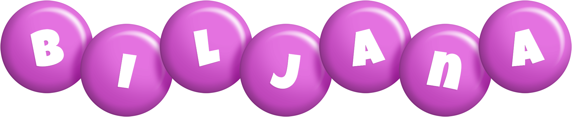 Biljana candy-purple logo