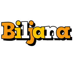 Biljana cartoon logo