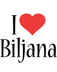 Biljana i-love logo