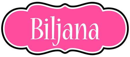 Biljana invitation logo